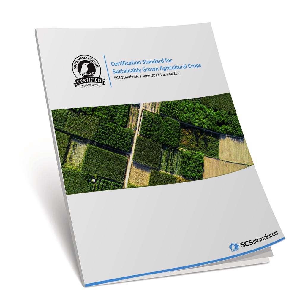 sustainably grown agriculture standard cover