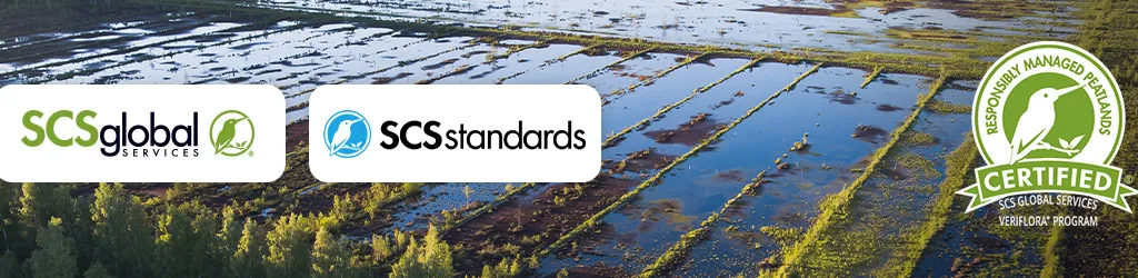 SCS Standards Releases V2.0 of SCS-003 Certification Standard for Veriflora® Responsibly Managed Peatlands